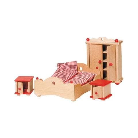 Camera Da Letto Per Bambole (4 Pezzi), 13,5 Cm - Foto 1