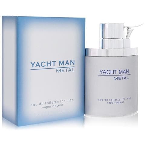 Yacht Man Metal By Eau De Toilette Spray 3.4 Oz (men) - Foto 1