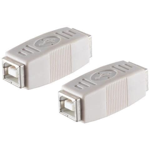 Basic-s Adattatore Usb Attacco Usb-b - Attacco Usb-b, In Sacchetto Di Plastica Con Euro (bs77043) - Foto 2