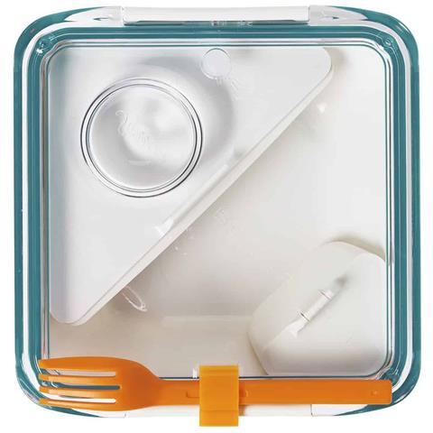 Lunchbox Box Appetit - White /ocean - Foto 1