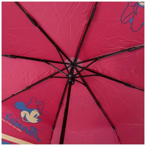 Ombrello Pieghevole Minnie Mouse Rosso (ø 97 Cm) - Foto 5