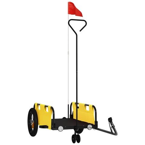 Rimorchio Da Bici Giallo Oxford E Ferro - Foto 1