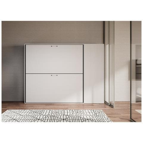 Letto Kando Doppio Bianco Frassino Composizione H - Foto 5