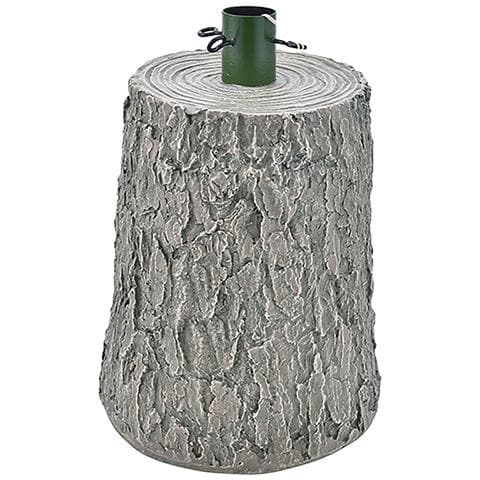 Base Supporto Albero Natale Chiaro Tronco Natalizio Attacco Universale H 46 Cm - Foto 1