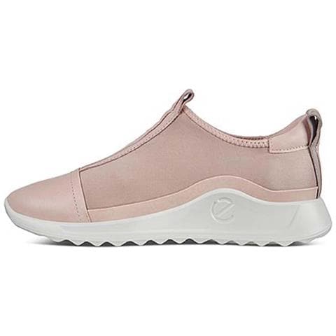 Donna Flexure Mezza Scarpa Slip-on In Pelle Rosa 35 - Foto 3