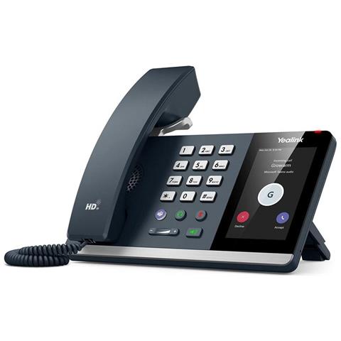 Yealink Mp54 Teams Edition | Telefono Voip | Android, 2x Rj45 1000 Mb/s, Poe, Usb, Schermo - Foto 1