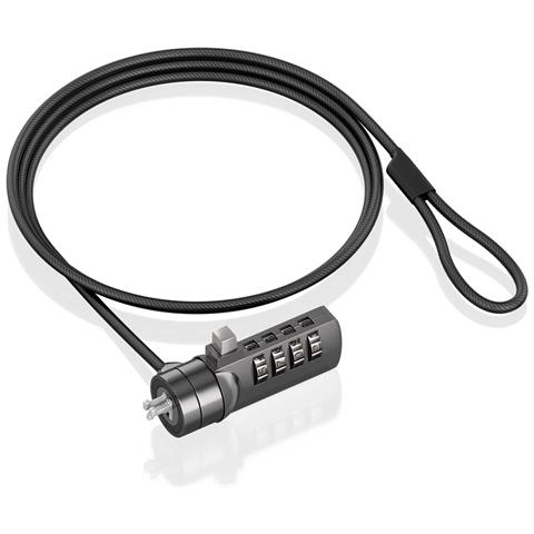 ASLK-D40N03-BK cavo di sicurezza Nero 1,5 m - Foto 7