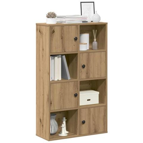 Libreria Rovere Artigianale 60x24x101,5 Cm In Legno Multistrato - Foto 1