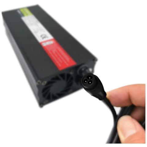 Caricatore Per Trottinette Dualtron Con Connettore Lp-16 60v / 6.5a, Nero - Foto 2