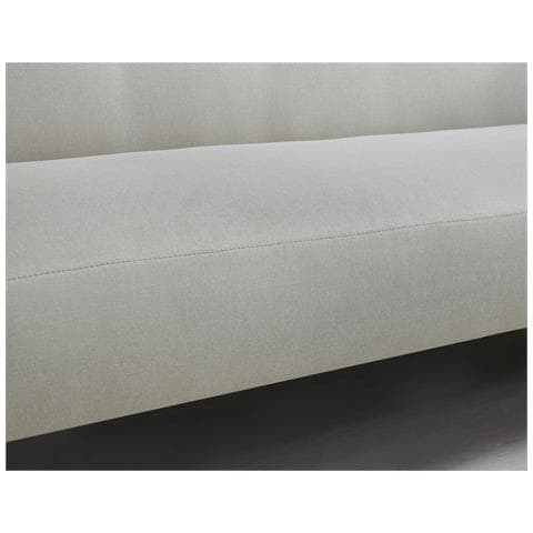 Malmo Divano Scandinavo Convertibile 3 Posti In Tessuto Beige - Foto 8