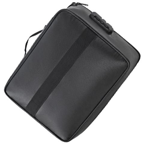 Borsa Portadocumenti Ignifuga, A Tre Strati Con Chiusura Di Sicurezza Black - Foto 1