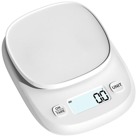 Bilancia Da Cucina Di Precisione - Bianca Ricaricabile (5kg/1g) - Foto 1