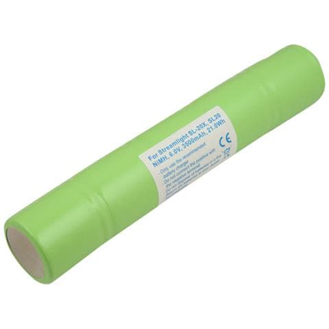 Batteria Di Ricambio Per Streamlight Sl-20x / Sl20 Ni-mh 6v 3500mah 21wh - Foto 1
