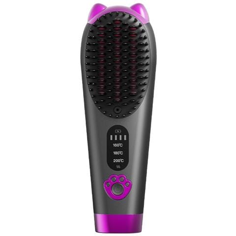 Spazzola Elettrica Lisciante Senza Fili: Capelli Di Qualità Da Salone A Casa Grey - Foto 1