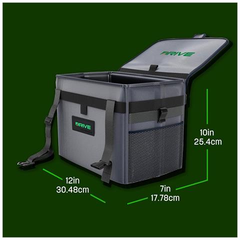 Cesto Auto Xl Con Sacchetti Monouso 15l Impermeabile Nero - Foto 4