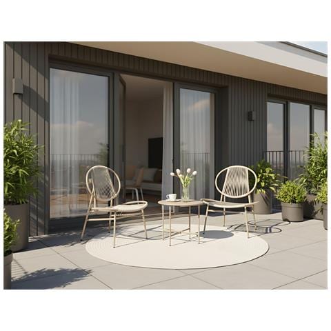 Set Bistrot Ovaro Beige - Foto 1