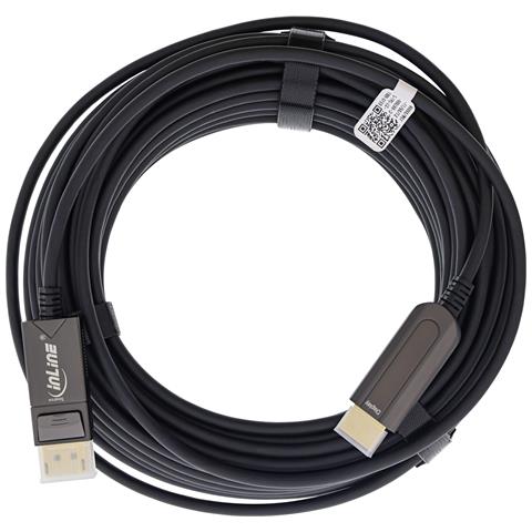 Cavo convertitore da DisplayPort a HDMI AOC, 4K / 60Hz, nero, 20m - Foto 4