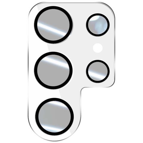 Protezione Obiettivo Fotocamera Per Galaxy S23 Ultra Serie Lens Shield, Trasparente - Foto 5