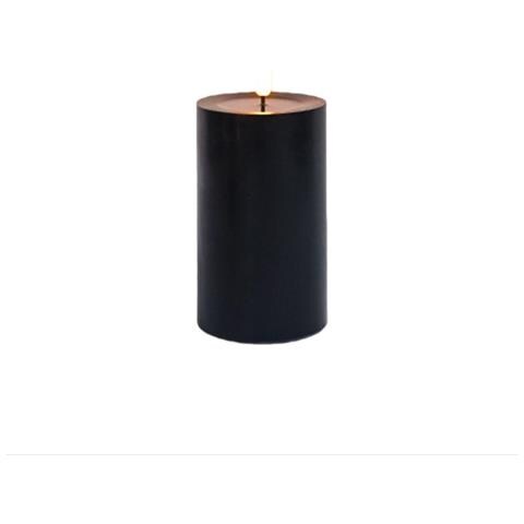 Candela Elettronica A Led Serie Magic Black (7.5cm X 12.5cm) - Superficie A Specchio Piatta - Foto 1