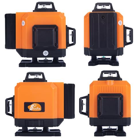 Livella Laser Orange Tiger Rot16l - 16 Linee, Autolivellante, Ip54 | Precisione 0,2 Mm / 10 M, 360°x4 | Uso Professionale E Domestico - Foto 2