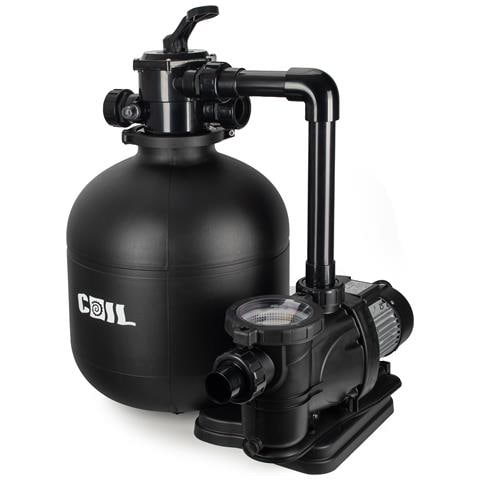 Pompa filtro a sabbia autoadescante 800 W per piscine. Capacità: 19.000 l /h - Foto 4