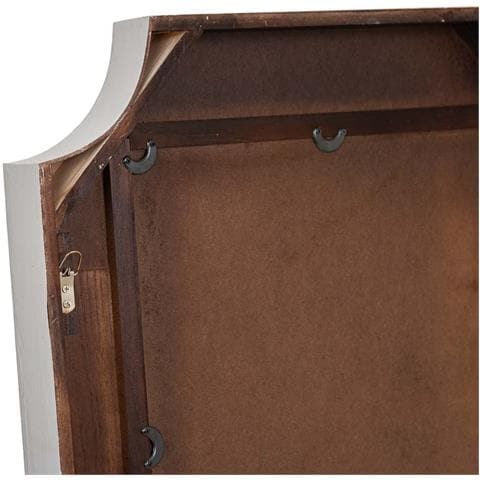 Specchio Rettangolare In Legno Con Rilievo Grigio 60x120x5h - Foto 8