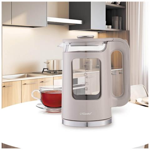 Mr-065 Bollitore Elettrico 1,7 L 2200 W Beige - Foto 1