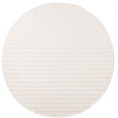 Tappeti per area Rotondo HUARTE Crema Ø 120 CM Poliestere - Foto 1