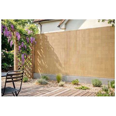 Frangivista In Pvc Viso, Lunghezza 8 M X Altezza 1,5 M, Beige - Foto 1