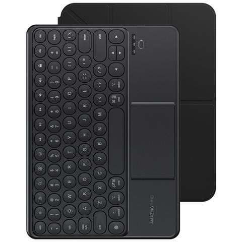 Custodia Con Tastiera Per Ipad Air M3 11 Pollici Nera Amazingthing - Foto 2