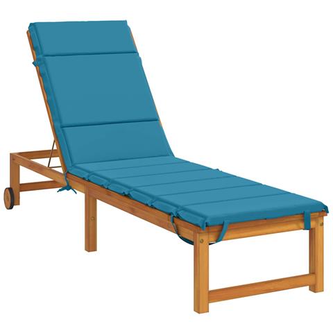 Cuscino per Lettino GEMERT 100% Poliestere Azzurro - Foto 2