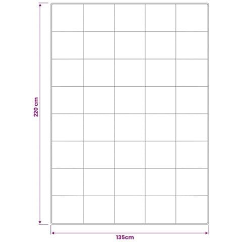 Set di piumone e cuscini 3 pz 135x220 cm Estate 140 GSM Lana - Foto 10