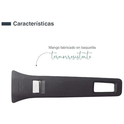 56601 - Manico combinato rimovibile, design ergonomico, compatibile con pentole e casseruole combinate - Foto 3