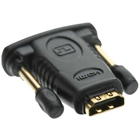 Cavo e Adattatore 7660P DVI-D HDMI A Maschio / femmina Colore Nero - Foto 2