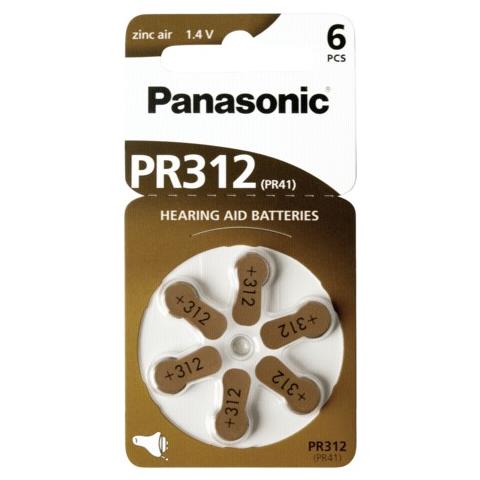 IBT-PAC-V312 - Batterie a Bottone per Protesi Acustiche PR312, 6pz - Foto 3