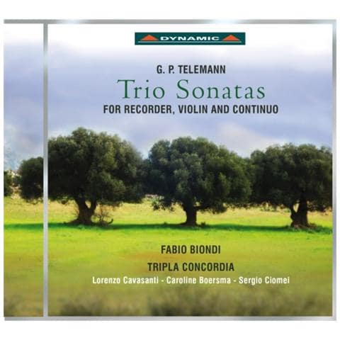 Telemann Georg Philip - Trio Sonatas For Recorder, Violino - Foto 1