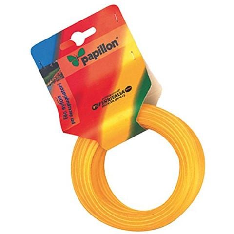 Filo nylon per decespugliatore 15 mt Ø : 2,4 mm Profilo: Stella Papillon - Foto 2