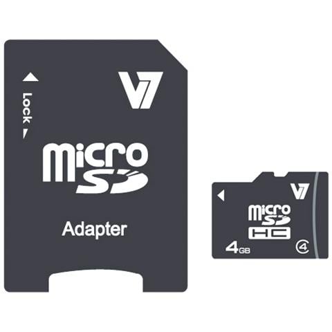 microSD High Capacity (microSDHC) 4 GB - Classe 4 - 1 Scheda / 1 Pacco - Foto 1