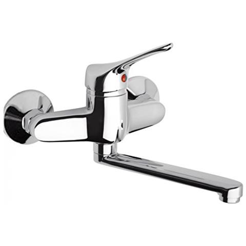 Pilot Miscelatore Monocomando Rubinetto Per Cucina Lavello A Muro - Foto 1