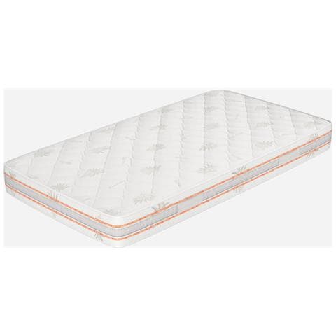 Materasso Singolo 90x190 Memory, alto 25 cm Sfoderabile - Rivestimento in Aloe Vera, Traspirante | Top H25 - Foto 1