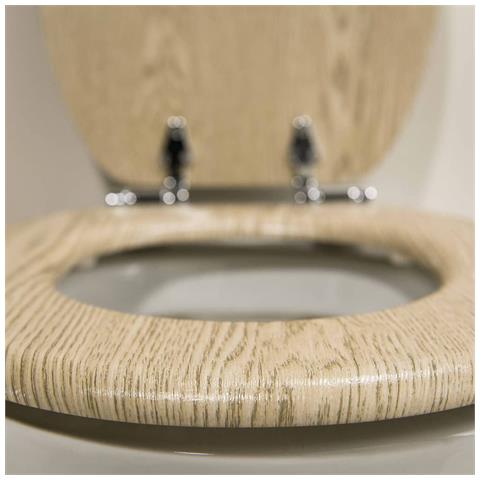 Sedile Wc A Chiusura Morbida Scaffold In Mdf Marrone 252022546 - Foto 8