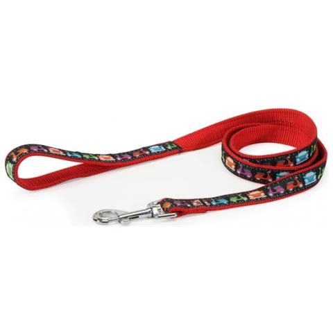 Guinzaglio "" Car & Scooter "" - Guinzaglio Per Cani Rosso 2 X 120 Cm - Foto 1