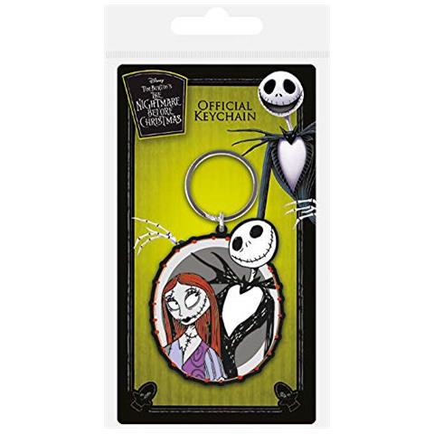 Portachiavi In ? ? gomma Jack & Di Sally - Foto 1