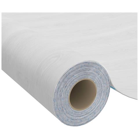 Pellicola Autoadesiva Per Mobili Legno Bianco 500x90 Cm In Pvc - Foto 2