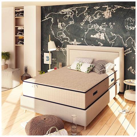 Materasso Singolo In Memory Con Micro Molle Hybrid Sport Fluttuo Misura 90x200 Cm H25 Cm - Foto 1