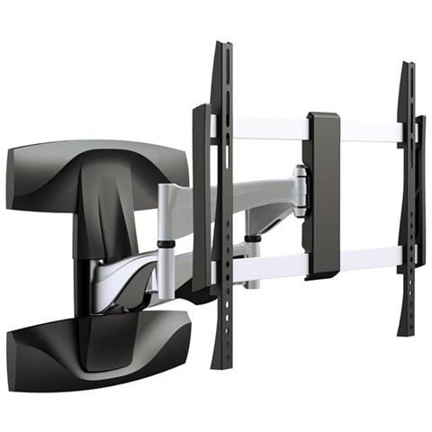 Supporto A Parete Per Monitor Tv 37-70"" Completamente Mobile, Estensibile, Orientabile, Orientabile, Inclinabile, Ruotabile, Ultrapiatto, Topline-464-s - Foto 1