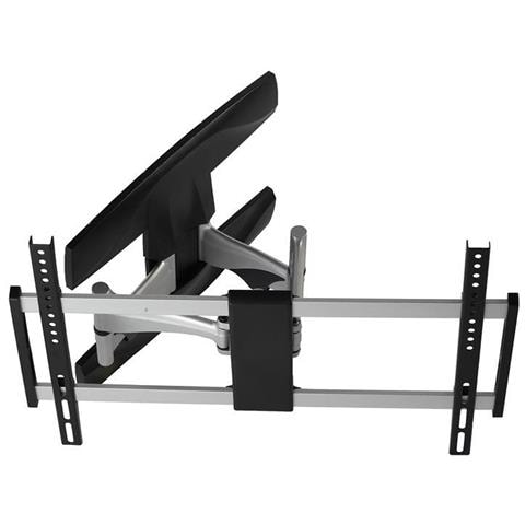 Supporto A Parete Per Monitor Tv 37-70"" Completamente Mobile, Estensibile, Orientabile, Orientabile, Inclinabile, Ruotabile, Ultrapiatto, Topline-464-s - Foto 2