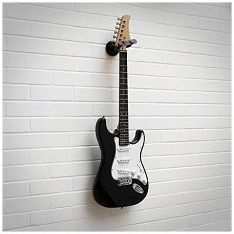 Appendiabiti A Parete Chitarra (confezione Da 3) Con Cinghia Di Fissaggio Opzionale - Foto 2