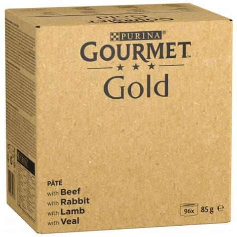 Paté Multipack: Buey, Conejo, Cordero Y Ternera 96u. 96x85 Gr - Foto 1