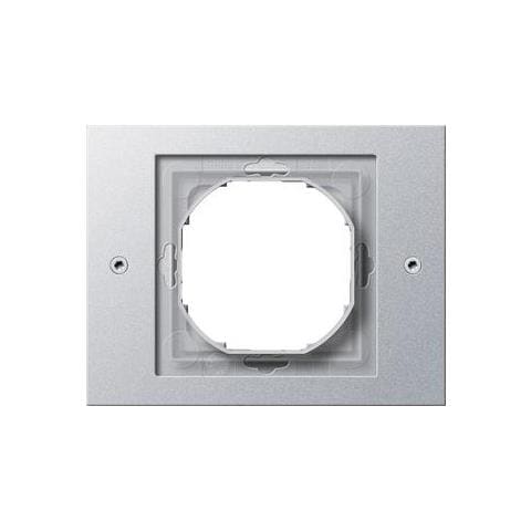 Gira 021165 Rahmen 1f Farbe Alu Tx44 (wg Up) (021165)  - Foto 1